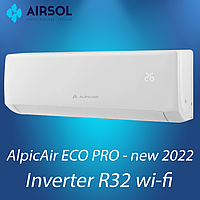 Кондиционер AlpicAir AWI/AWO-51HRDC1E ECO PRO R32 wi-fi