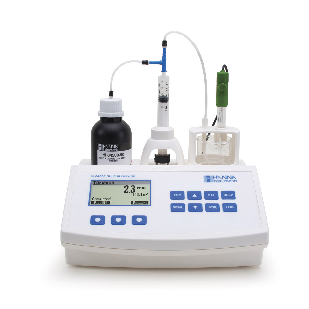 Hanna Instruments HI 84529 минититратор для определения титруемой кислотности и рН в молочных продуктах - фото 1 - id-p172657302