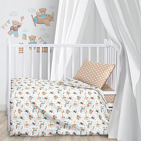 Детское постельное белье в кроватку «Juno» Маленькие мишки 711976 (Детский)