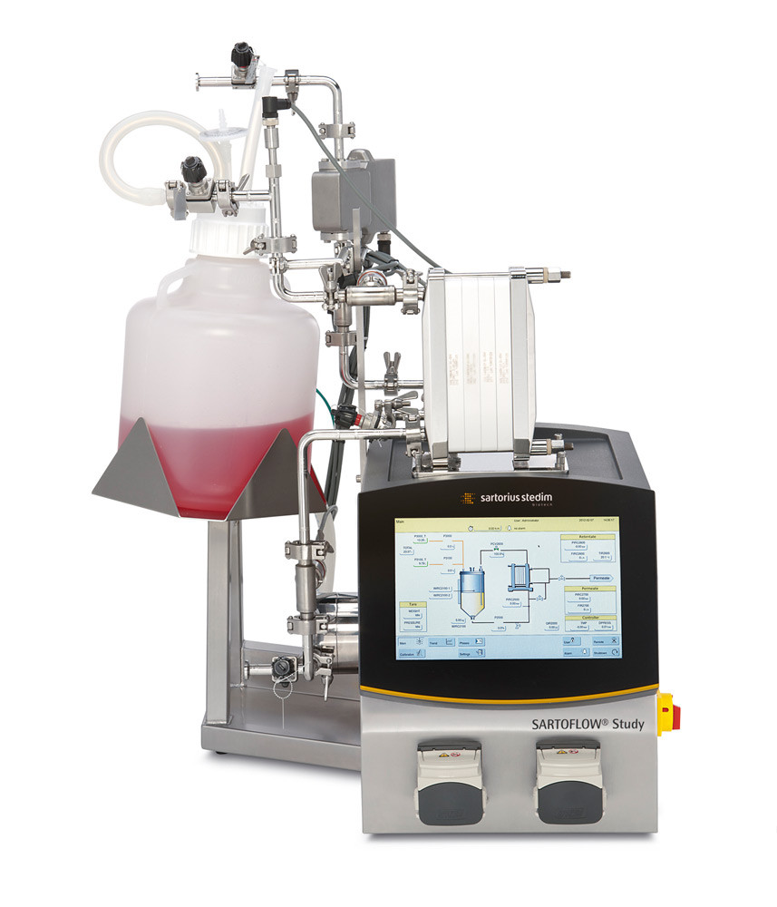 Настольная система тангенциальной фильтрации Sartorius SARTOFLOW Study - фото 1 - id-p172657432