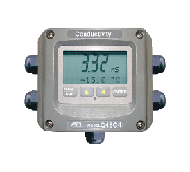 Четырехэлектродный анализатор проводимости Analytical Technology Q46C4