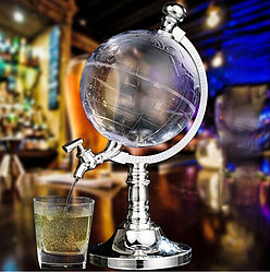 Мини Бар "Глобус" диспенсер для напитков 3,5 литра Globe Drink