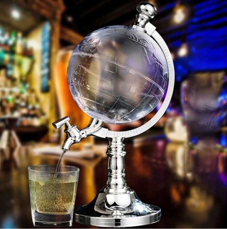 Мини Бар "Глобус" диспенсер для напитков 3,5 литра Globe Drink - фото 1 - id-p172658976
