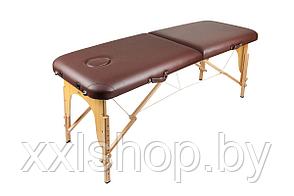 Массажный стол Atlas Sport складной 2-с деревянный 60 см (без сумки, подлокотников и подголовника) коричневый