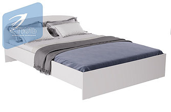 Кровать Хлоя 140 белый гладкий КР-004 - МК-стиль