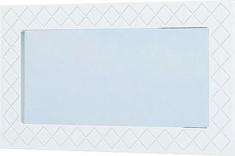 Зеркало Сальма ЗР-021 белый глянец - СтендМебель