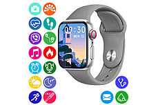 Смарт-часы М36 Plus / Умные часы 45мм / Фитнес браслет / Smart Watch (серый), фото 2