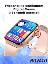 Смарт-часы М36 Plus / Умные часы 45мм / Фитнес браслет / Smart Watch (розовый), фото 3
