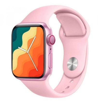 Смарт-часы М36 Plus / Умные часы 45мм / Фитнес браслет / Smart Watch (розовый), фото 2