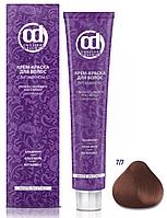 Крем-краски для волос с витамином С 7/7 средне-русый медный 100мл (Constant Delight)
