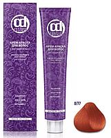 Крем-краски для волос с витамином С 8/77 светло русый медный экстра 100мл (Constant Delight)