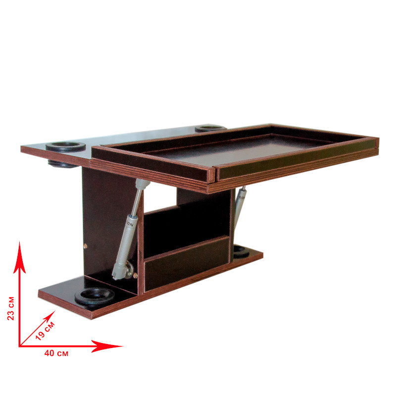 Универсальный крепежный блок Cheburahus УКБ 2УС (2 удилища + столик-дверца), ликпаз - фото 1 - id-p172685317