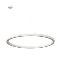 Подвесной светильник Byled серия Halo 4555 (72W, 220V, CRI>90, 1200mm, Белый корпус, Цвет: Теплый белый), фото 1