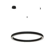 Подвесной светильник Byled серия Halo 4555 (48W, 220V, CRI>90, 900mm, Черный корпус, Цвет: Нейтральный белый), фото 1