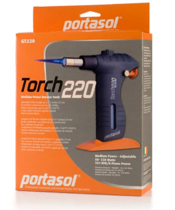 Бутановая горелка Portasol GT220 для пайки пластика - фото 1 - id-p172686099