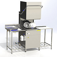 Посудомоечная машина Гродторгмаш МПУ-700-01М со столами загрузки и разгрузки