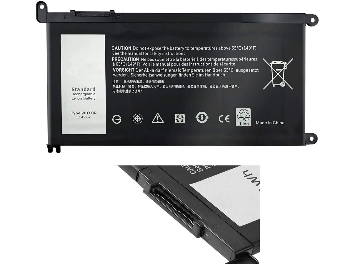 Батарея для ноутбука Dell Inspiron 15 5570 5575 5578 5579 li-pol 11,4v 42wh черный - фото 1 - id-p153864955