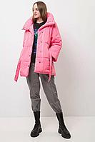 Женская осенняя розовая куртка Lakbi 52499 42р.