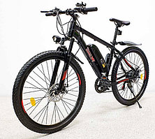 Электровелосипед GreenCamel Klass 27,5'x1.95 (350W, 36V10Ah) 7sp черно-красный