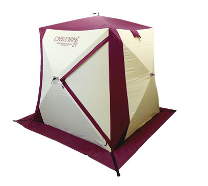 Зимняя палатка куб для рыбалки Снегирь 1Т, арт СН0