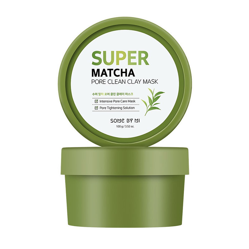 Очищающая глиняная маска с чаем матча SOME BY MI Super Matcha Pore Clean Clay Mask 100 гр