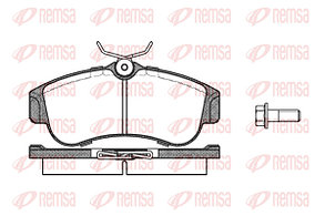 SFEC BP000616 колодки дисковые п.\Nissan Primera 2.0/2.0TD 90-02/Almera 1.5/1.8/2.2TDi