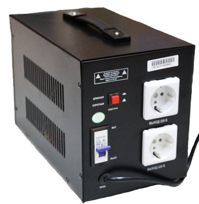 Стабилизатор напряжения электромеханический Solpi-M SLP-M 2000BA - фото 2 - id-p20236072