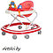 Ходунки BamBola Оазис (7 силик колес,игрушки,муз), фото 6