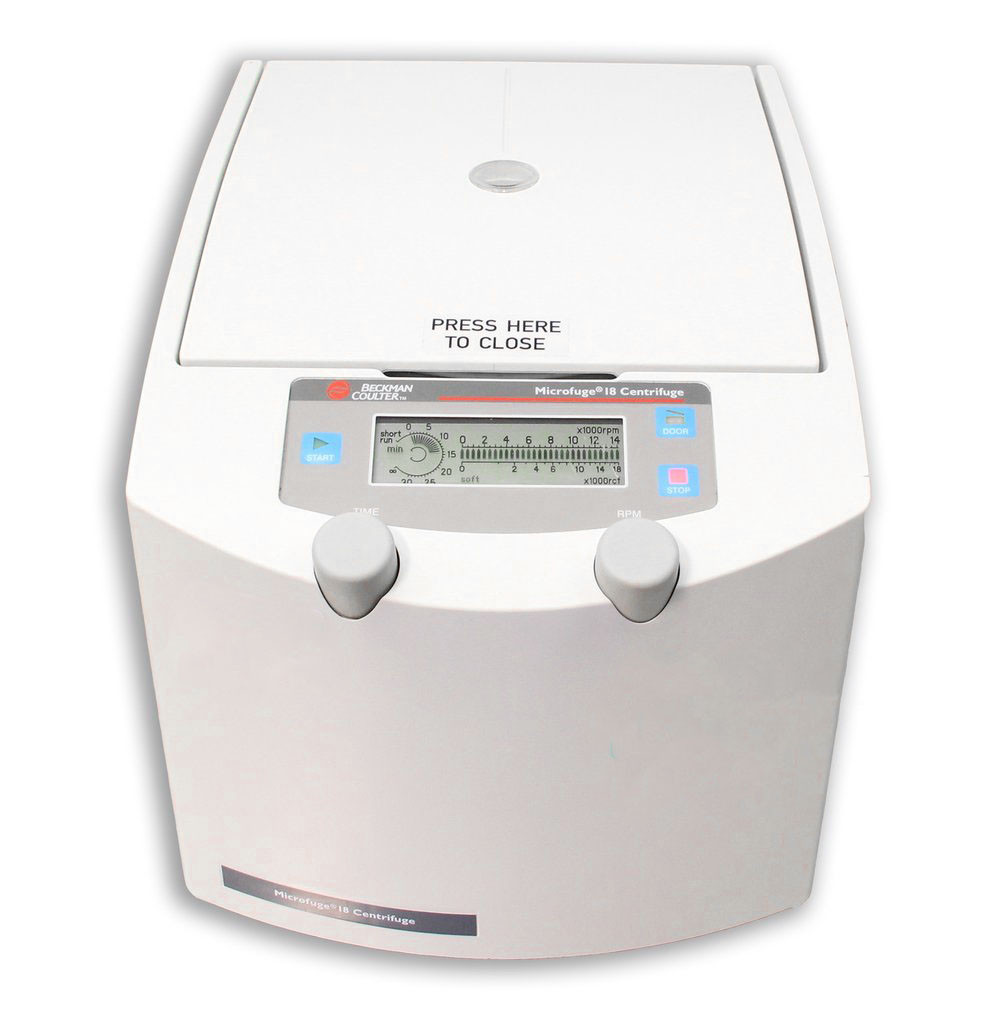 Настольная микроцентрифуга Beckman Coulter Microfuge 18 - фото 1 - id-p172722027