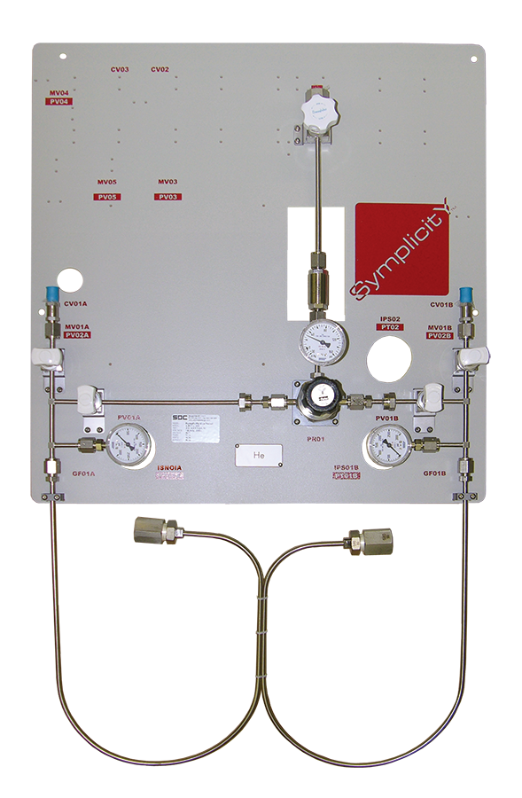 Панель для подачи газа сверхвысокой чистоты с ручным управлением SDC SymplicitY - фото 1 - id-p172728701