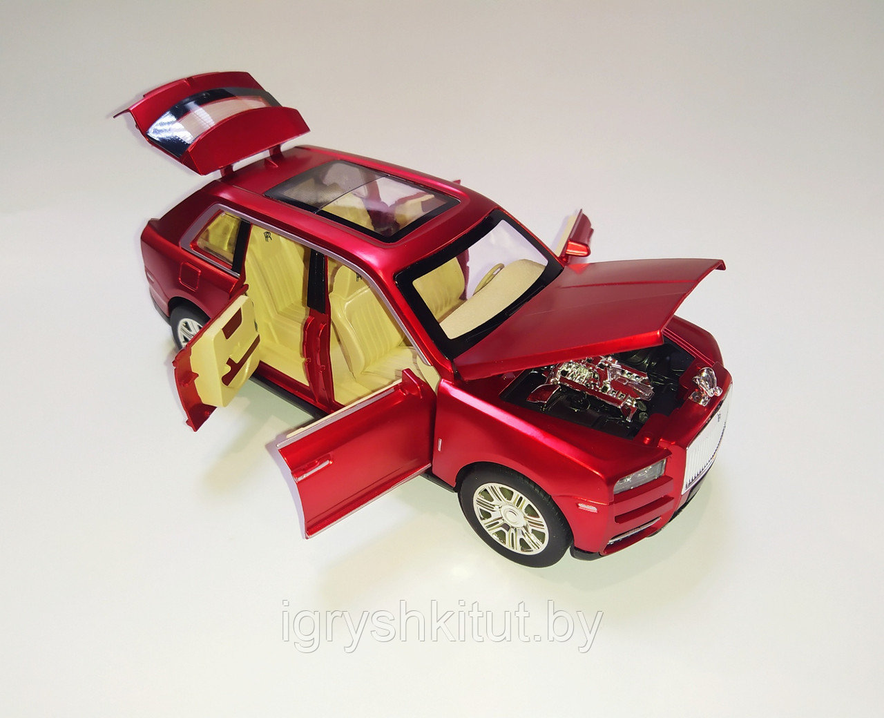 Машина металлическая коллекционная rolls-royce (Роллс-Ройс) , инерционная.