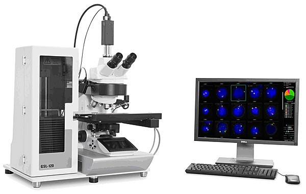 Цитогенетическая сканирующая станция Leica Microsystems CytoVision - фото 1 - id-p172729914