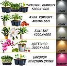 Фитолампа для растений MiniFermer 50 Вт, 120 см, Биколор, фиолетовый, фото 10