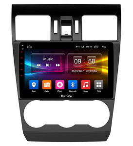 Штатная магнитола Carmedia для Subaru Forester, WRX, XV 2013-2015 на Android 10.0