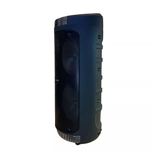 Колонка беспроводная Bluetooth портативная DIGIVOLT DG-1072 с микрофоном для караоке, LED подсветка круги., фото 2