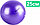 Мяч для фитнеса, йоги и пилатеса «ФИТБОЛ-25», салатовый или фиолетовый, фото 2