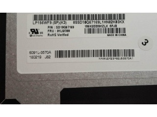 Матрица (экран) для ноутбука LG LP156WF9 SP K3, 15,6 30 pin slim 1920x1080 IPS (350.7) - фото 2 - id-p172754064