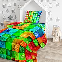 Детское постельное белье «JUNO» Социальные сети 695719 (1,5-спальный 70х70)