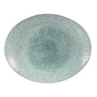 Блюдо овальное 27х22,9см, без борта, цвет Raku Jade Green, Studio Prints RKJGOP581