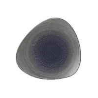 Тарелка мелкая треугольная 19,2см, без борта, Stonecast Aqueous, цвет Fjord SAGRTR71