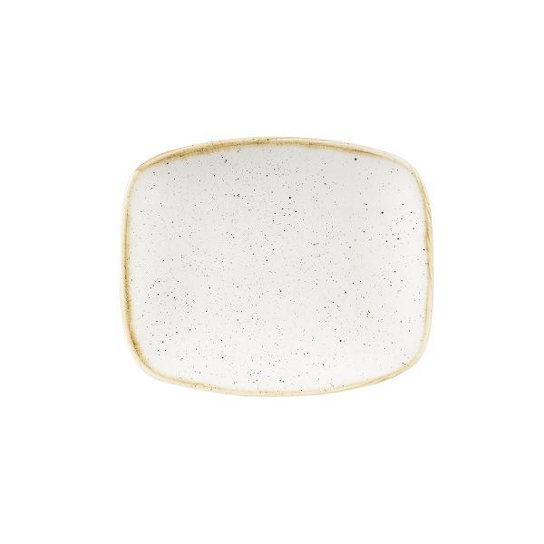 Блюдо прямоугольное CHEFS 15,4х12,6см, без борта, Stonecast, цвет Barley White SWHSOBL11 - фото 1 - id-p172808344