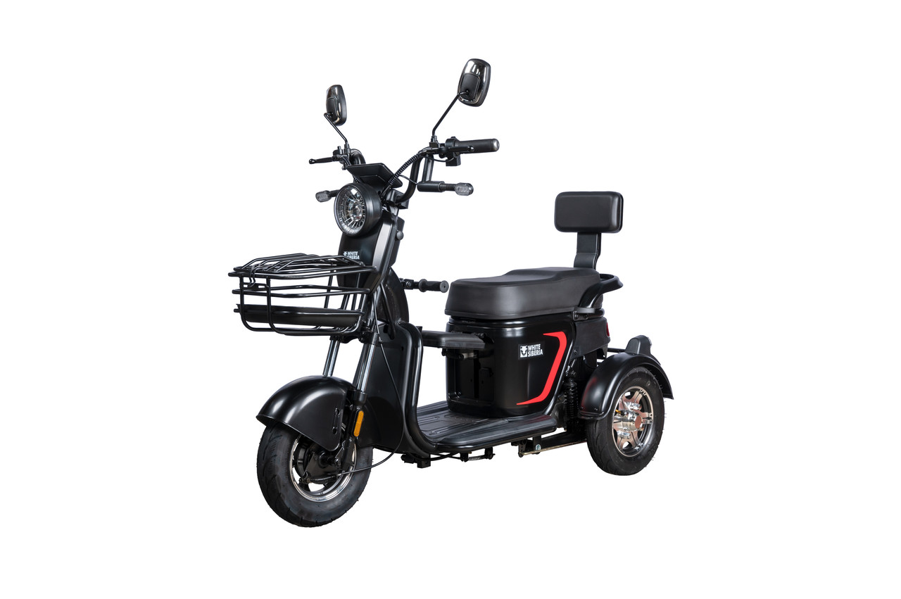 Электротрицикл WHITE SIBERIA SIBTRIKE L 2000W