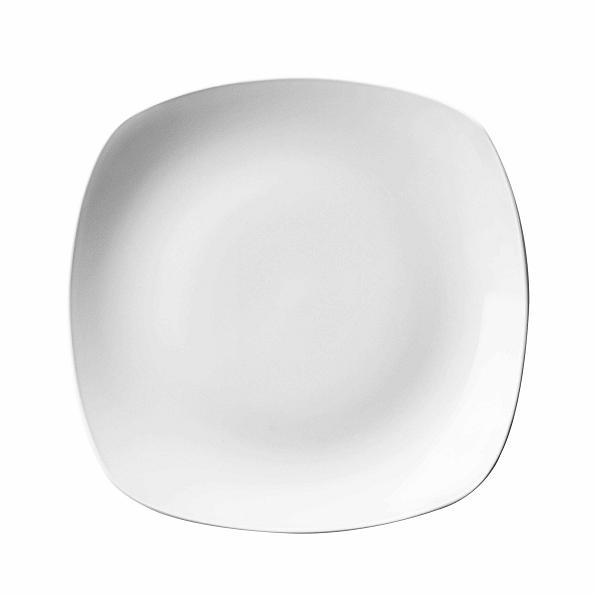 Тарелка мелкая квадратная 21,5см, без борта, X Squared, цвет белый WHSP91 - фото 1 - id-p172809638
