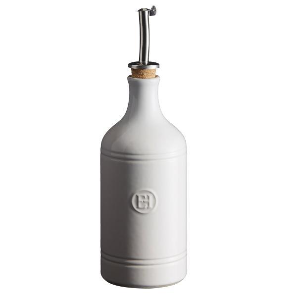 Бутылка для масла/уксуса d 7,5см 0,45л, керамика, серия Gourmet Style, цвет белый 021511 - фото 1 - id-p172812638