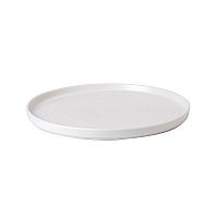 Тарелка мелкая CHEFS Walled d27,5см h2см, с прямым бортом, Chefs Plates, цвет White WHWP281