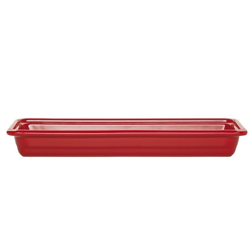 Гастроемкость керамическая GN 2/4-65, серия Gastron, цвет красный 340233 - фото 1 - id-p172811754
