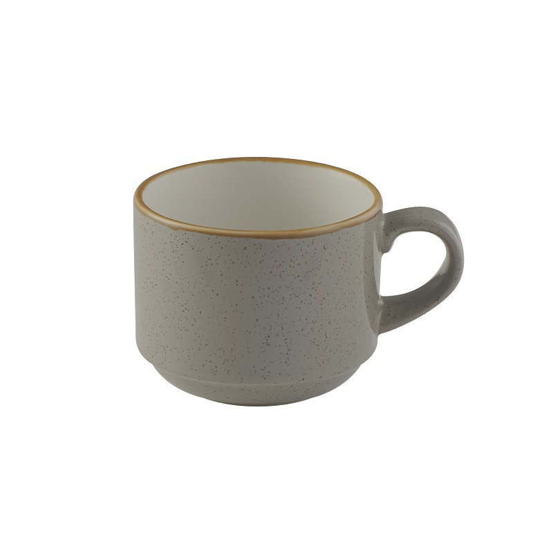 Чашка чайная стекбл 220мл Stonecast, цвет Peppercorn Grey SPGSVSC81 - фото 1 - id-p172808894