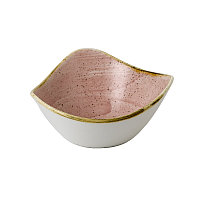 Салатник треугольный 0,26л d15,3см, без борта, Stonecast, цвет Petal Pink SPPSTRB61