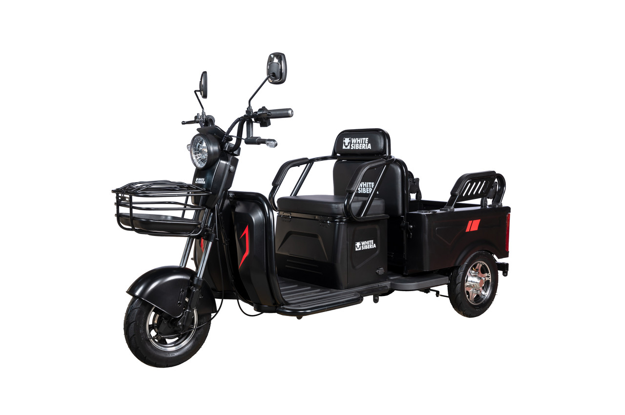 Электротрицикл WHITE SIBERIA SIBTRIKE MAX 2000W