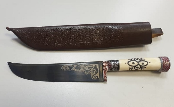 Нож узбекский Пчак Люкс 30 см - фото 1 - id-p172822296